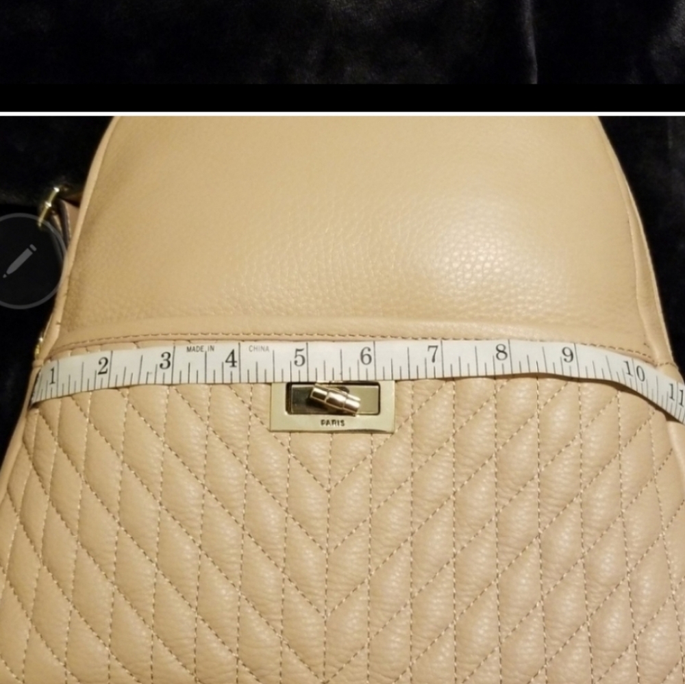 Karl Lagerfeld Leather Paris Backpack NWOT  11"x5"x12"   ♣️❤HOST PICK!! ❤5/1/19 - Picture 9 of 14